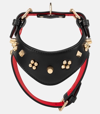 Loubiharness embellished leather dog harness | Christian Louboutin