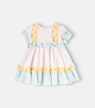 Bébé – Robe en coton à volants | Patachou