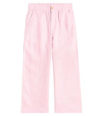Linen wide-leg pants | Polo Ralph Lauren Kids