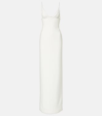 Bridal lace-trimmed gown | David Koma