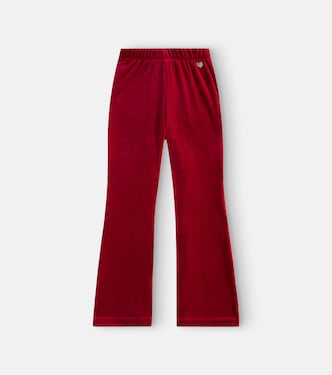 Chenille straight pants | Monnalisa