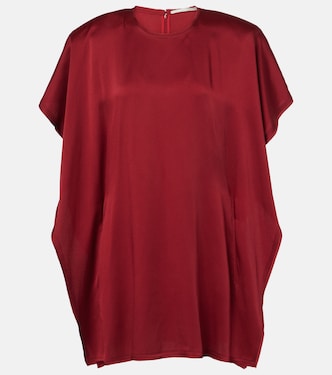Draped jersey minidress | Stella McCartney