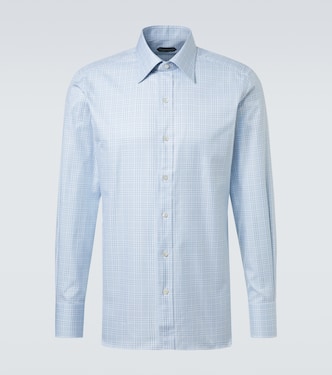 Checked cotton shirt | Tom Ford