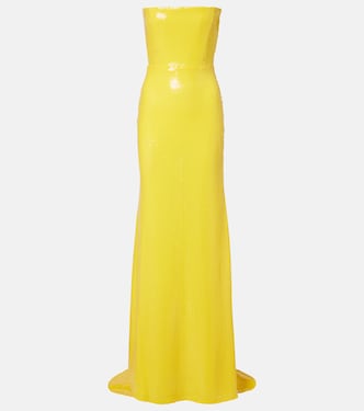 Sequined corset gown | Alex Perry