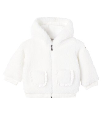Bebé - cárdigan de teddy con capucha | Moncler Enfant