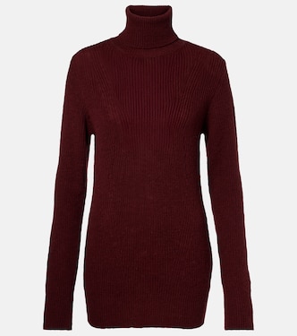 Ribbed-knit wool turtleneck sweater | Dries Van Noten