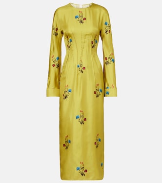 Midikleid aus Seide | Marni