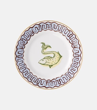 Il Viaggio Di Nettuno porcelain dinner plate | Ginori 1735