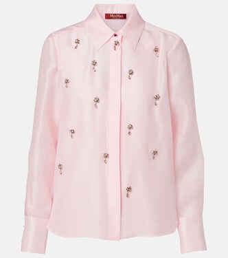 Chemise Agi en soie à cristaux | Max Mara