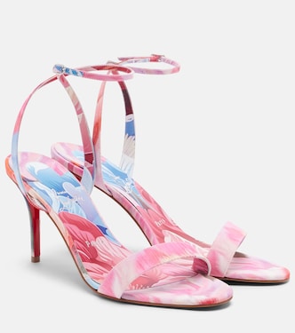 Miss Z 80 floral sandals | Christian Louboutin