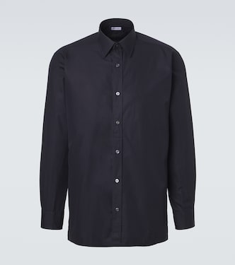 Cotton poplin shirt | Charvet