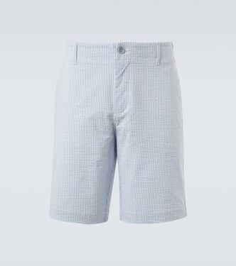 Brad striped seersucker Bermuda shorts | Vilebrequin