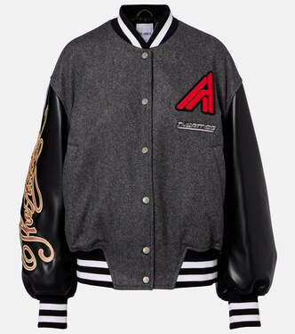 Chaqueta varsity en mezcla de lana | The Attico