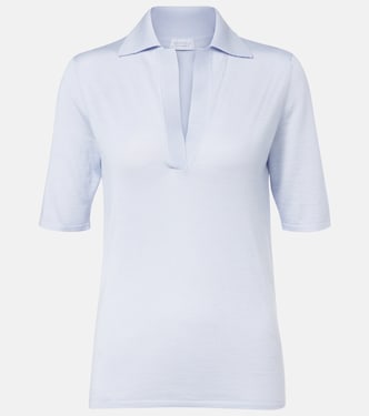 Casius cashmere and silk polo shirt | Gabriela Hearst