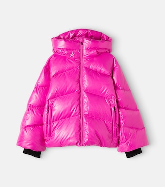 Polar Flare hooded down ski jacket | Perfect Moment Kids