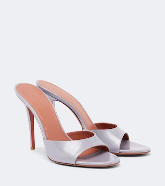 Elodie patent leather mules | Amina Muaddi