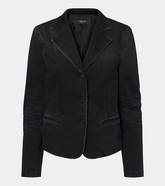 Single-breasted denim blazer | Gucci