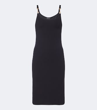 Horsebit jersey midi dress | Gucci