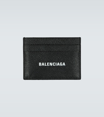 Cash leather card holder | Balenciaga