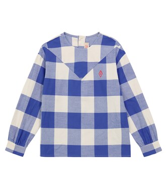 Marmot checked cotton blouse | The Animals Observatory