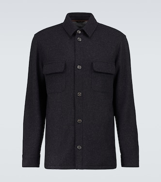 Cashmere-blend overshirt | Loro Piana