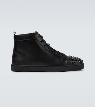 High-Top Sneakers Louis Junior Spikes | Christian Louboutin