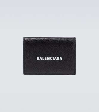 Cash leather wallet | Balenciaga