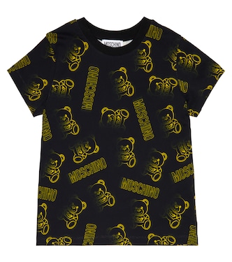 Printed cotton T-shirt | Moschino Kids