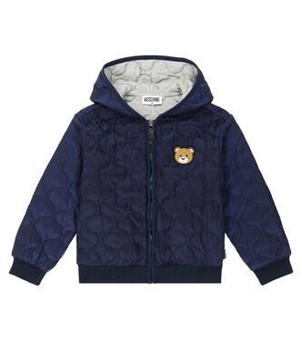Teddy Bear quilted jacket | Moschino Kids