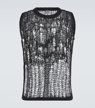 Mohair blend top | Rick Owens