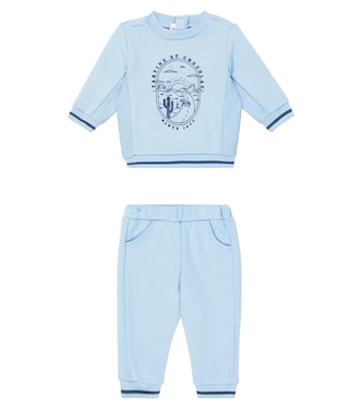 Baby cotton sweatshirt and sweatpants set | Tartine et Chocolat