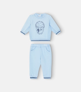 Baby cotton sweatshirt and sweatpants set | Tartine et Chocolat