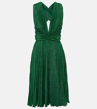 فستان قصير بطيّات | Dolce&Gabbana