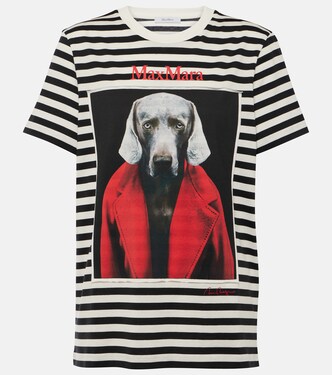 Bedrucktes T-Shirt Rosso aus Jersey | Max Mara
