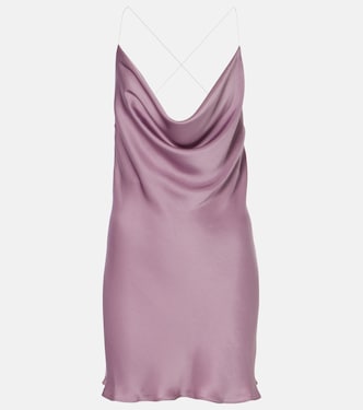 Evergreen Invisible Strap satin slip dress | Y/Project