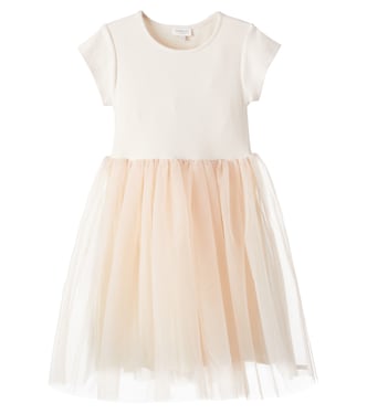 Timie tulle and jersey dress | Donsje