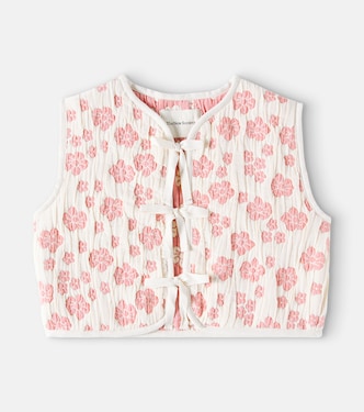 Leontis floral cotton vest | The New Society