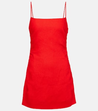 فستان قصير من الكتّان Tamara | SIR