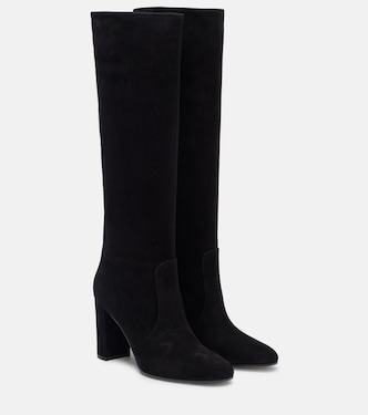 Glen 85 suede knee-high boots | Gianvito Rossi