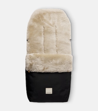 Baby Puffmuff® shearling stroller liner | Binibamba