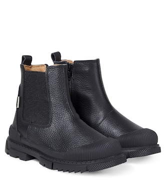 Saida leather Chelsea boots | Wheat