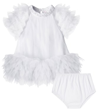 Baby Abu Dhabi dress and bloomers set | Tutu Du Monde