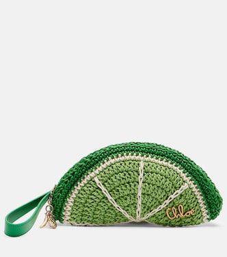 Chloé Tropicus Lime Slice clutch | Chloé