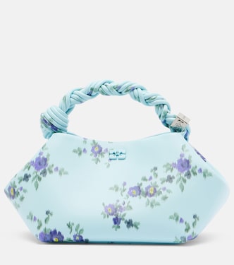 Bou Small floral top-handle bag | Ganni