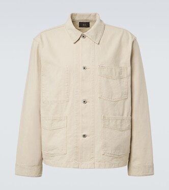 Corduroy-trimmed denim jacket | RRL