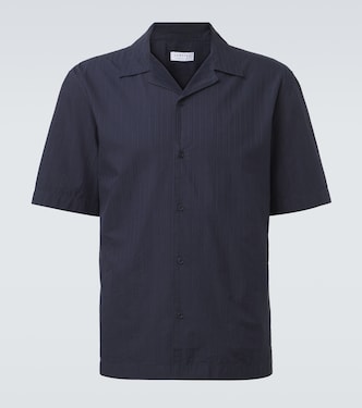 Striped cotton shirt | Sunspel