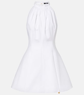 Minikleid aus Baumwollpopeline | Balmain