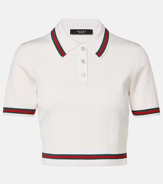 Polohemd GG aus Jacquard | Gucci