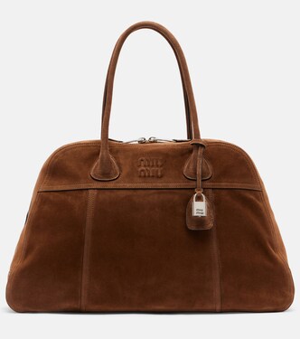 Vivant suede bowling bag | Miu Miu