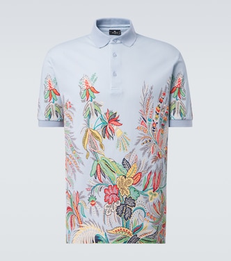 Polo en coton à imprimé | Etro